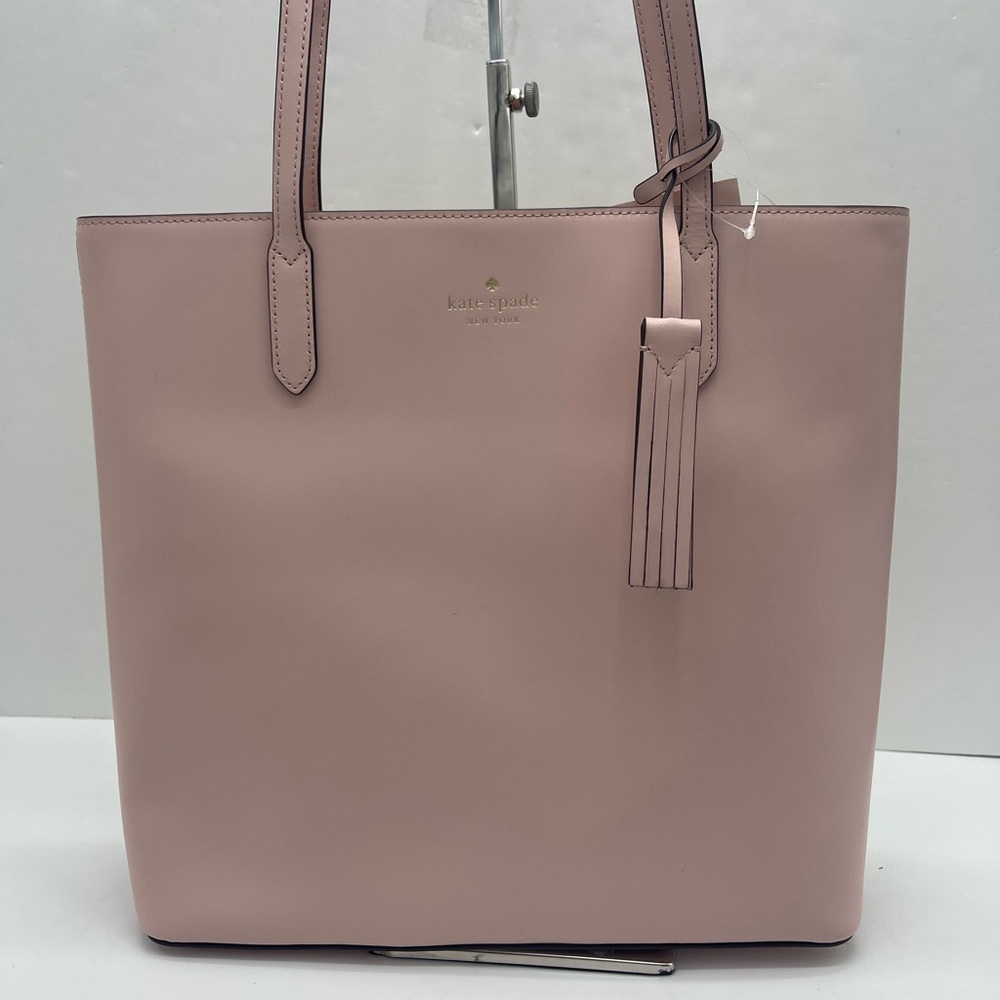 Kate Spade NEW YORK Jana Rose Smoke Large Tote Shoulder Bag 
NWT - Picture 4 of 16